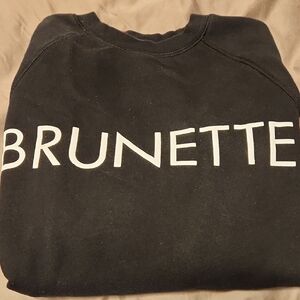 Brunette The Label Black Sweater